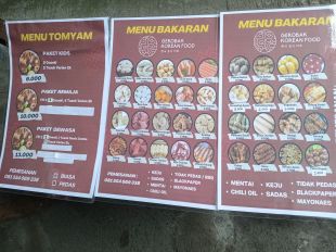 GEROBAK KOREAN(TOMYAM & BAKARAN)KDP